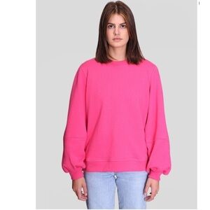 Ganni Software Crewneck Sweatshirt